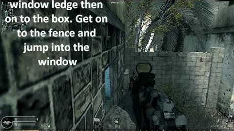 Cod 4 maps tips and tricks crash