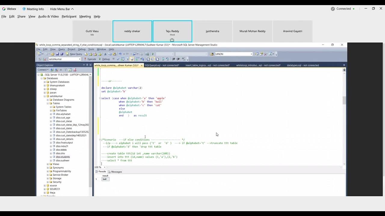 How to use While loop in SQL SERVER | SQL Training Sessions | SQL ...