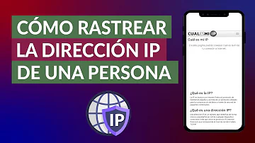 ¿Cómo se rastrean las direcciones IP?