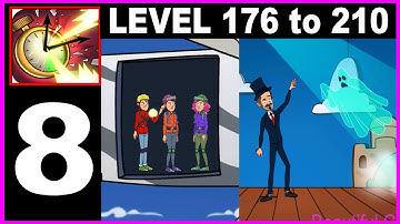 Flashback Tricky Fun Riddles level 176 to 210 - Gameplay Walkthrough Part 8 all Solution Android IOS