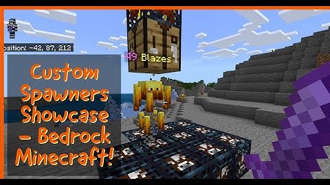 Custom Spawners V1 Released! Download now! - Bedrock Edition Minecraft