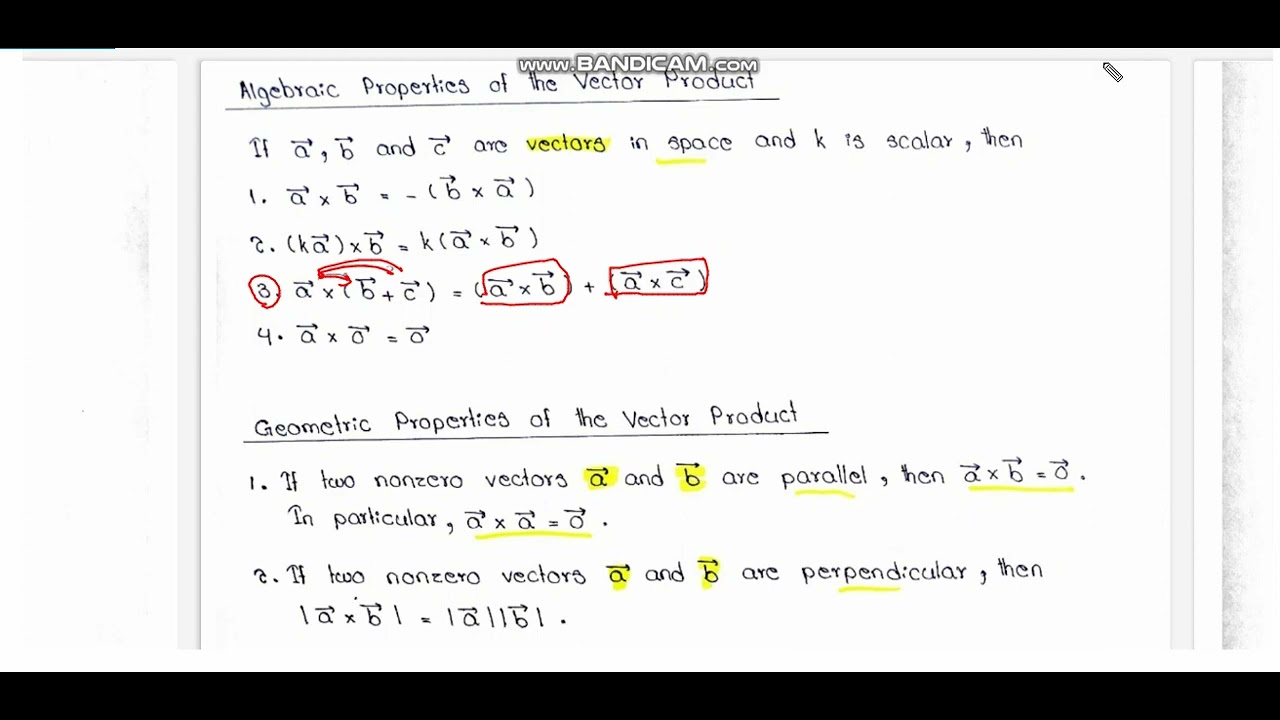 G12 chapter4 Algebraic properties and Geometric properties - YouTube