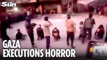 Hamas publicly EXECUTES Palestinians as civil war erupts in Gaza