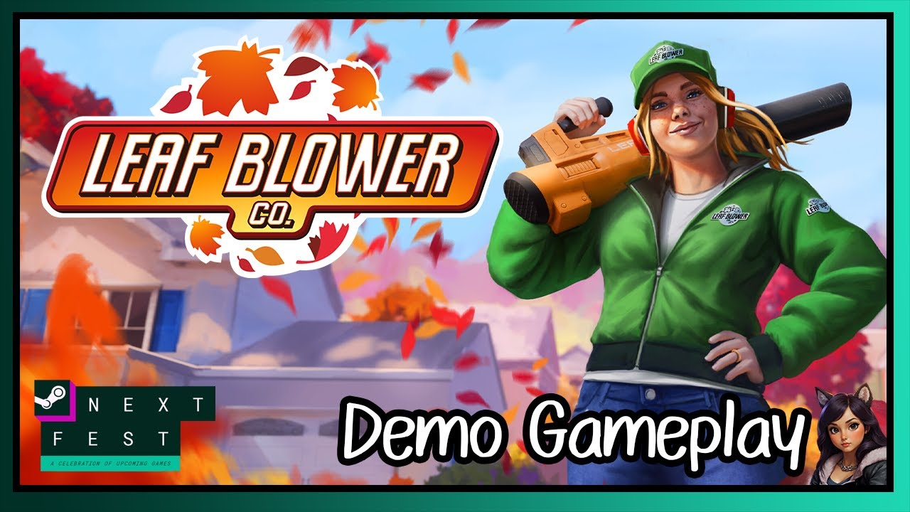 Leaf Blower Co | Demo Playthrough | June 2025 Next Fest - YouTube