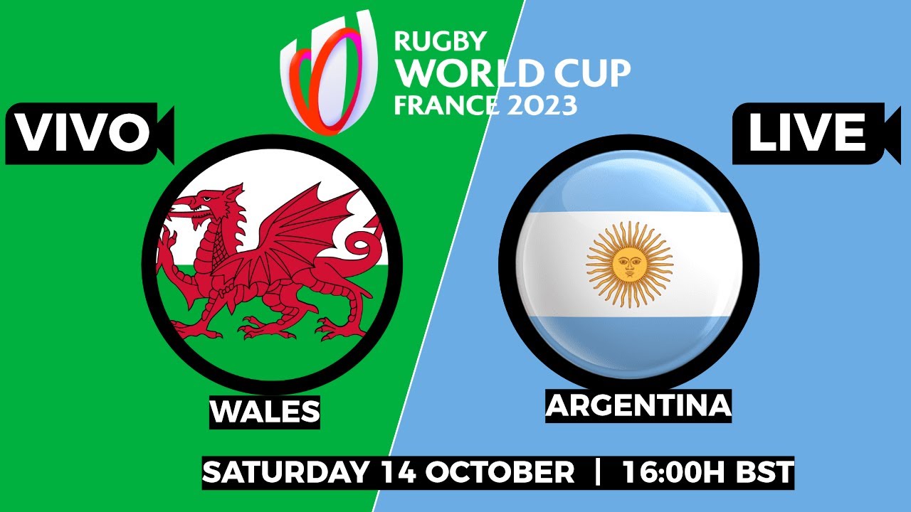 Rugby World Cup Watch Along QTR Finals Wales Vs Argentina YouTube