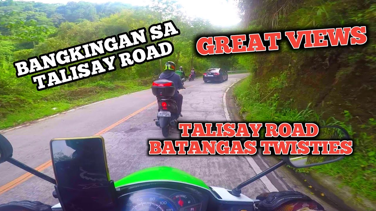BANGKINGAN sa TALISAY ROAD BATANGAS | Solid TwistiesTravel Vlog | V-OneMoto