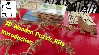 3D Wooden Puzzle Kits Introduction