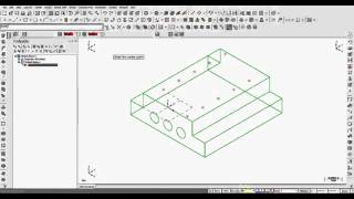 Rectangular Array of Holes