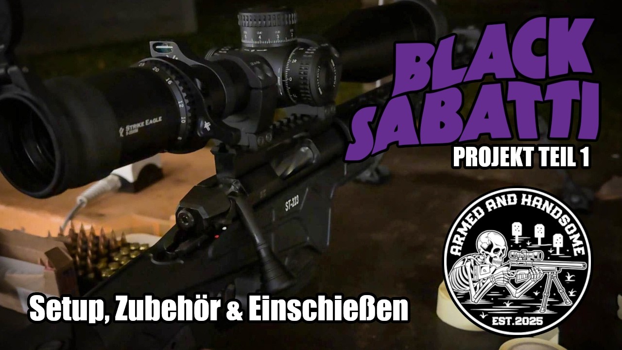 Thomas ST-223 ist ENDLICH da! - Setup, Zubehör & Einschießen - Black Sabatti Projekt 🦇 [Teil 1]​