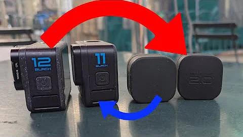 Gopro Max Lens Mod And Max Lens Mod 2.0 On Hero 11 VS Hero  12