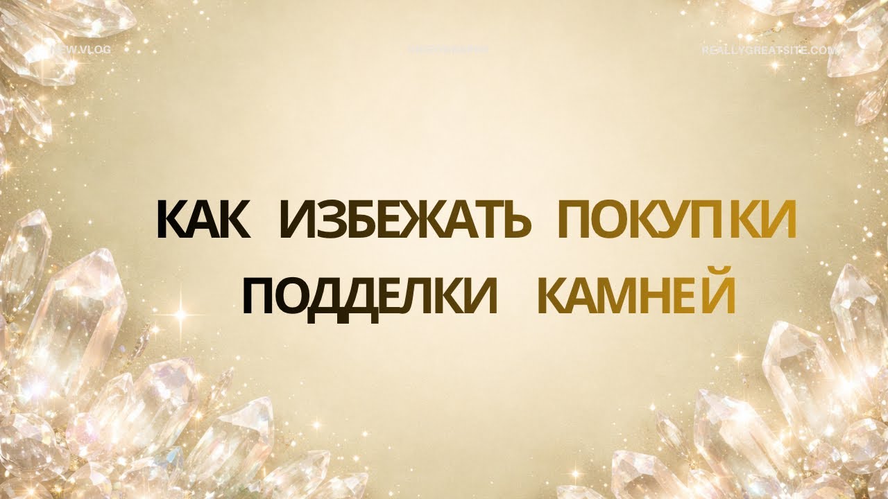 Камни в бусинах, как не попасть на подделку 