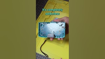 The Solder-Free Consolizer Kit for the Gameboy Advance!!