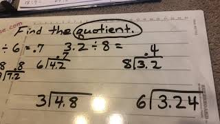 5th grade Big Ideas 7.3
