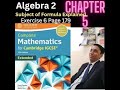 Ch 5 Ex 6|Subject of Formula|igcse fifth edition extended|David Rayner|Ian Bettison|Mathew Taylor
