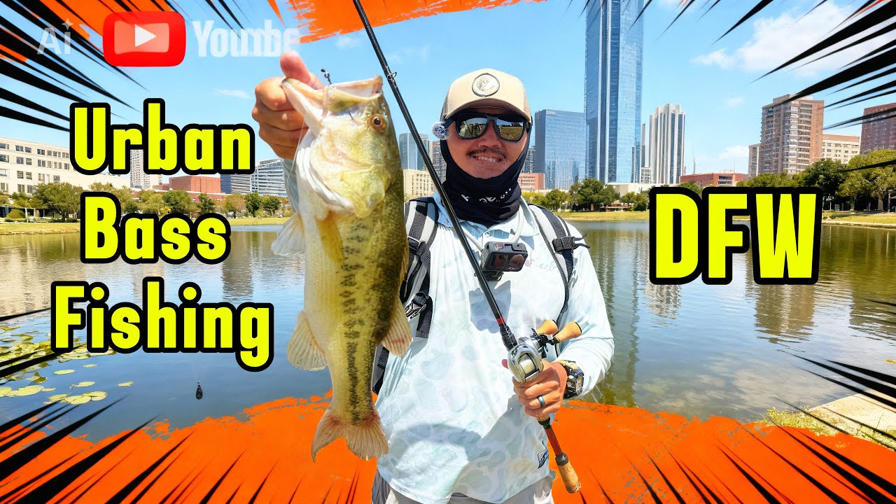 Bass Fishing Urban Ponds In DFW!! Ft @famouslandfishing1570
