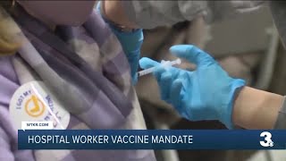 Hospital worker vaccine mandate