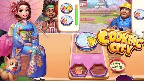 Cooking City Cherry Blossom Festival 🌸 🌺  Levels 1-5