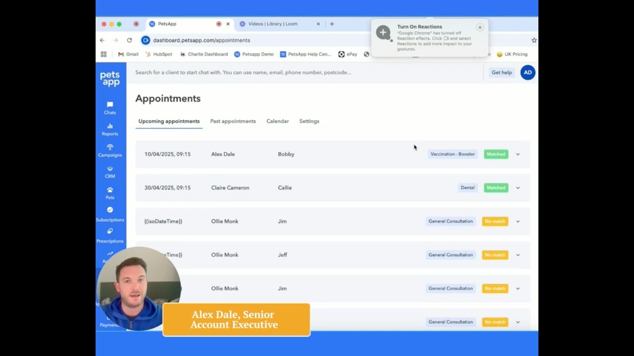 PetsApp Appointment Booking Widget - YouTube