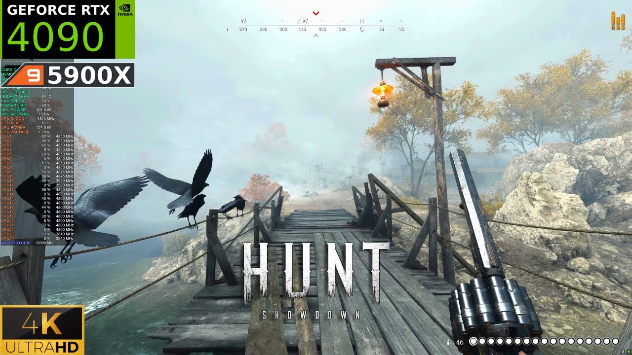 Hunt: Showdown | RTX 4090 4K Max Settings | Ryzen 9 5900X