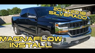 Installing Magnaflow Exhaust on a 2018 Silverado