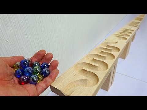Turbo Marble Speedway ASMR HABA Slope Truck Derby