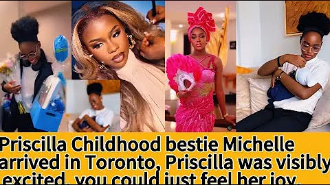 Michelle Visits Priscilla Ojo & Baby Rakeem in Toronto – A Bestie Moment ❤️.