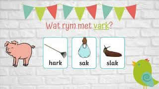 Grade 3: Afrikaans - Rymwoorde