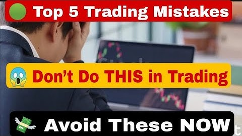 Top 5 Trading Strategy Mistakes Beginners ALWAYS Make (And How to Avoid Them!)