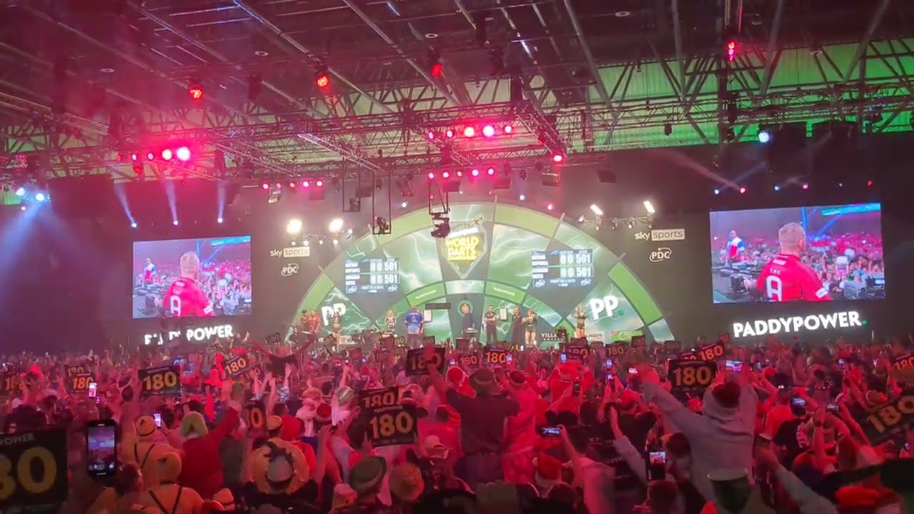 Nathan Aspinall Walk On @the Alexandra Palace vs. Leonard Gates