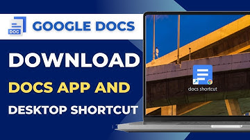 Google Docs App for PC  How To Download Google Docs in Laptop  Google Docs Desktop Shortcut
