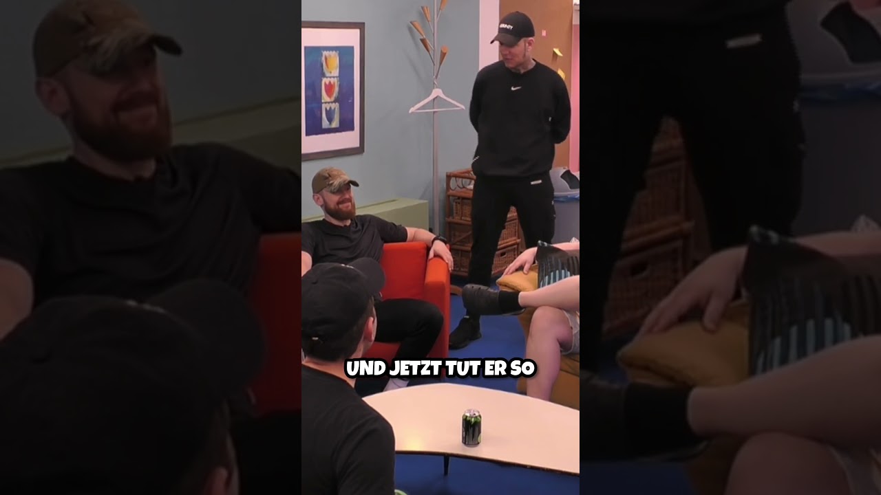 Monte mit kurzem Front an Fritz Meinecke 😂🙈 