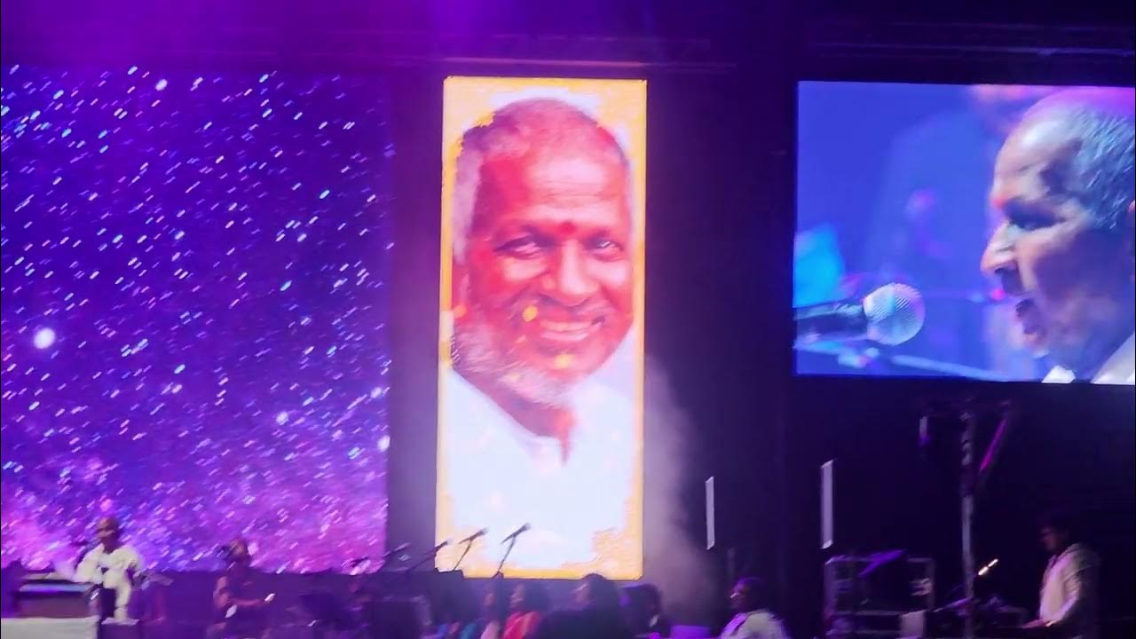 Ilaiyaraaja Concert Live in Dallas Ilairaaja Emotional Finale Song
