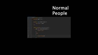 Normal People vs Psychopath Developer Edition | Software Engineer