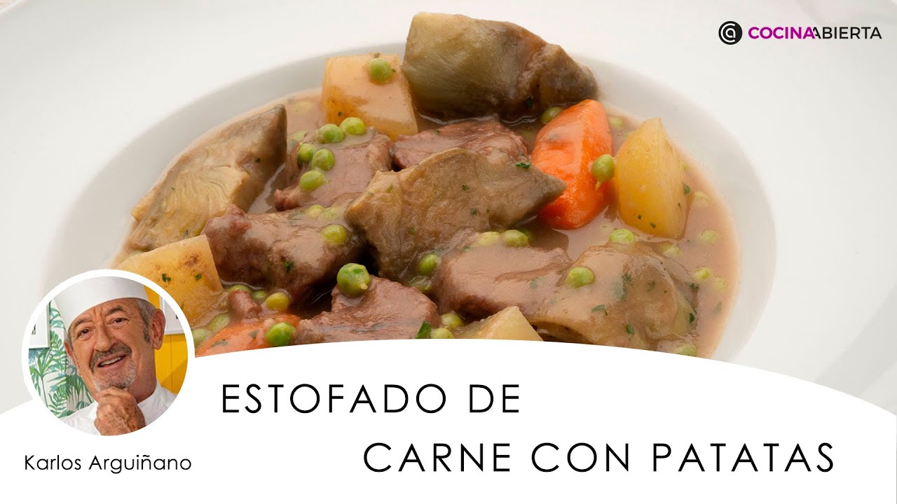 Como hacer carne guisada con patatas