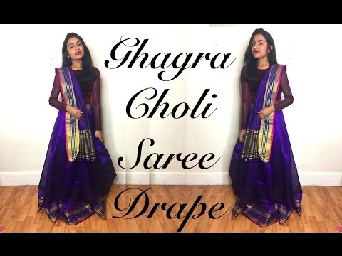 ghagra choli style