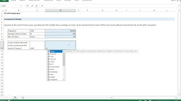 How to Calculate Future Value in Excel