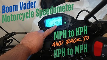 Boom Vader MPH Conversion: KPH to MPH Speedometer Switch (EASY Tutorial!)
