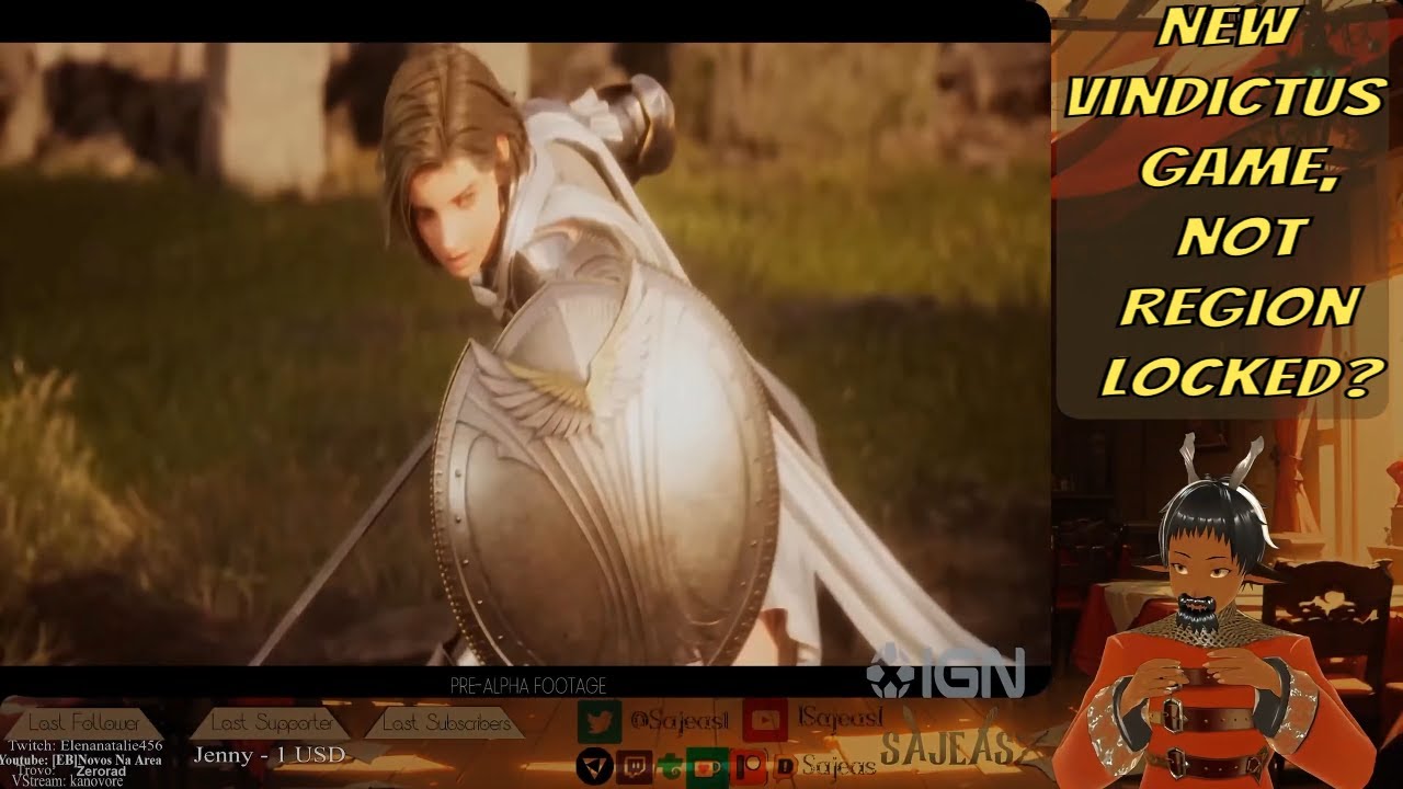 Vtuber trailer reaction to Vindictus: Defying Fate - Reveal