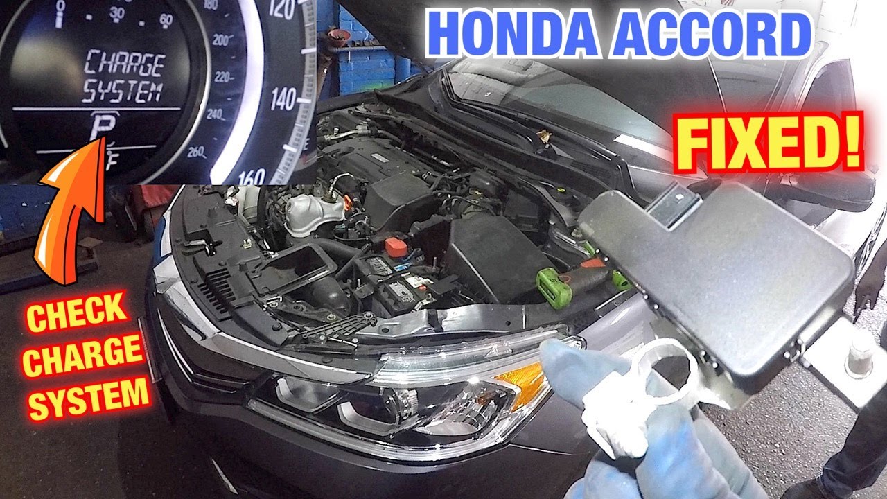 Honda Odyssey Check Charge System Light