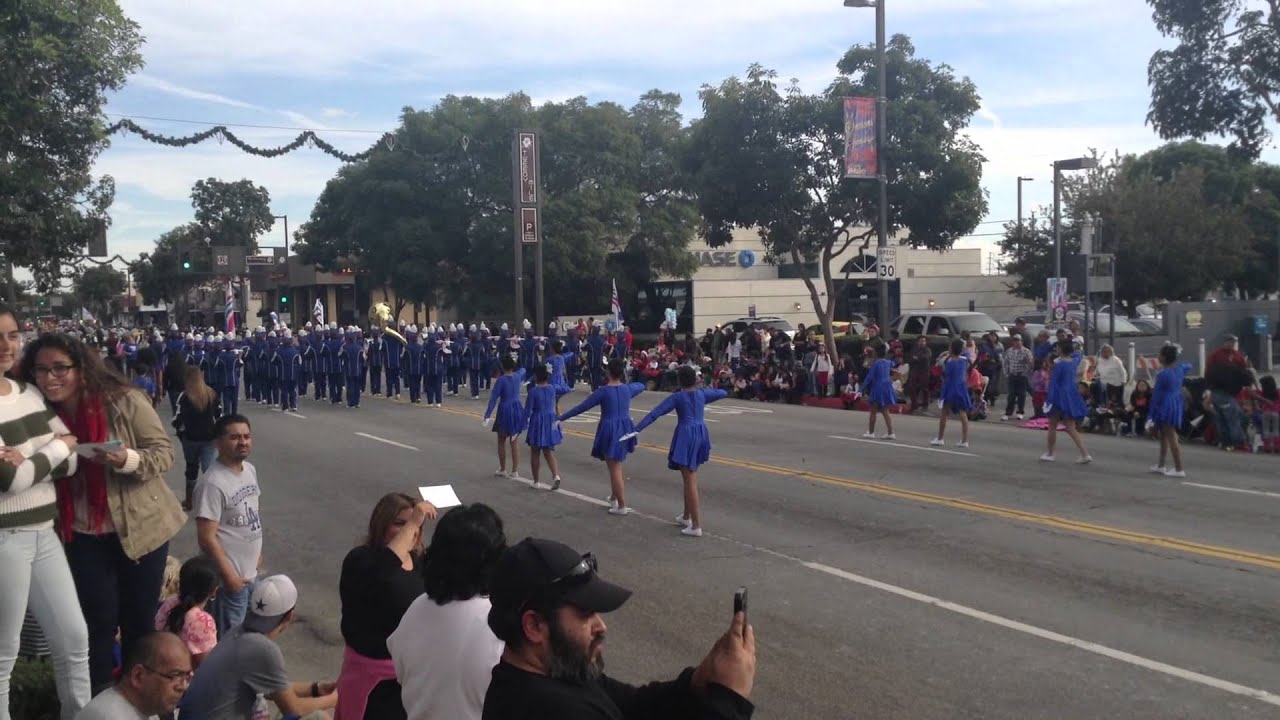 2014-15 Kranz IS Marching Band - South Gate Parade - Funky Cadence , Jolly Old St. Nicholas