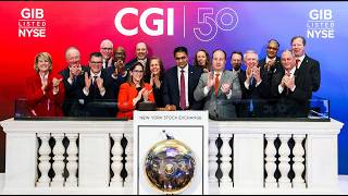 CGI at 50: Celebrating at the New York Stock Exchange