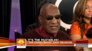 Today Show Cosby cast reunites 25 years later 05/19/2009 Part 2