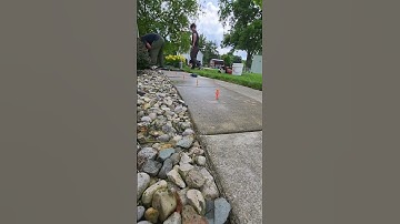 Concrete leveling/stabilizing video. #concrete #concreteleveling #timelapse #viralvideo