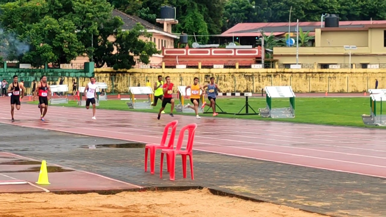 Karnataka state u-23 athletic championship 100m heats