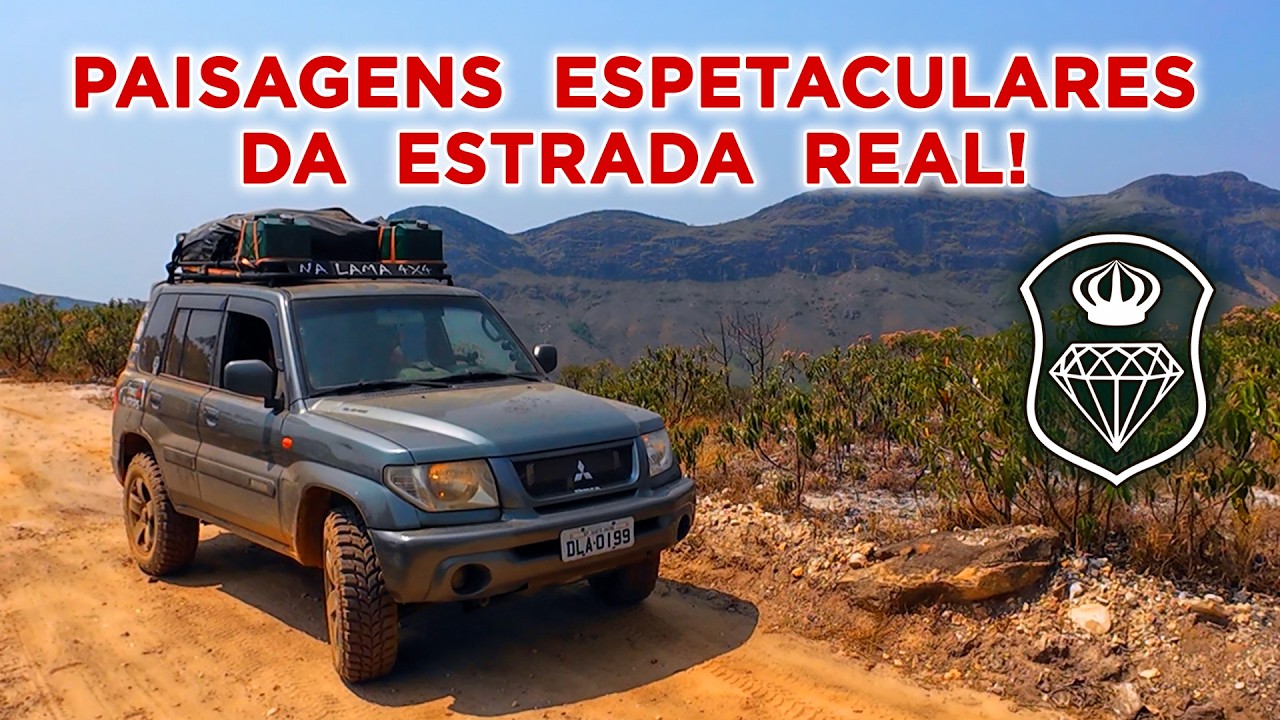 CAMINHO DOS DIAMANTES: Wild Camping com Rio e ao Lado da ESTRADA REAL