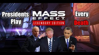 Every Death in Presidents Play The Mass Effect Legendary Edition