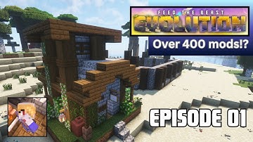 Island Workshop! Getting started in FTB Evolution - Episode 01