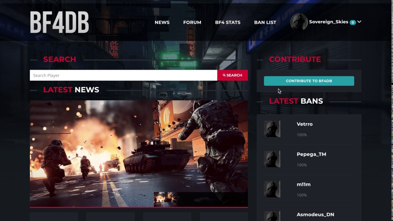 BF4DB.com Overview Part 1 