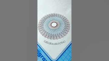 Beautiful Spirograph #spirograph #satisfying #drawing #asmr #pattern #art #viral #fyp #shorts