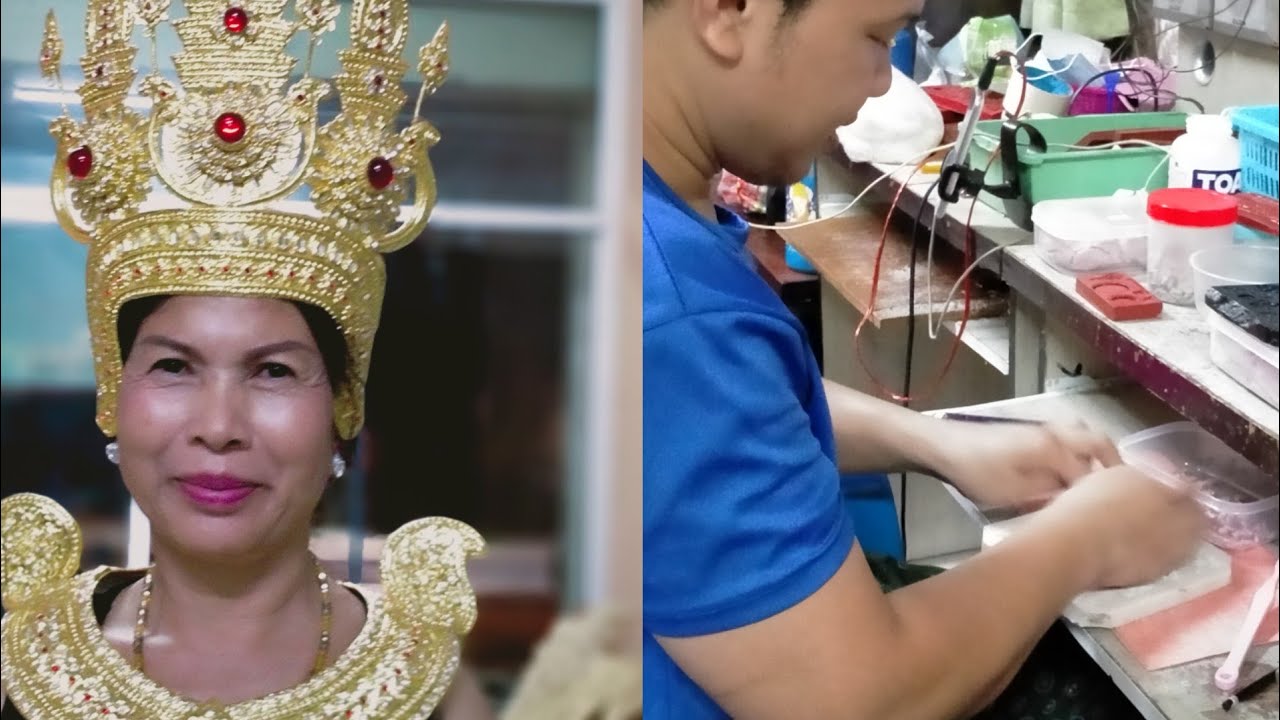 ไปดูโรงงานทำเครื่องประดับ เรือนนาคศิราภรณ์